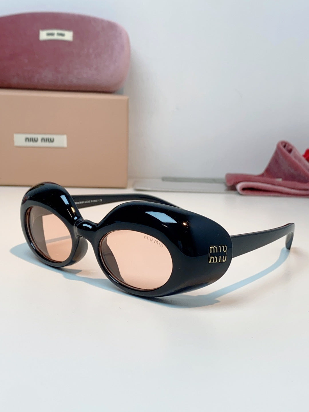 MIUMIU 26S BUTTERFLY FRAME IN ACETATE 424494
