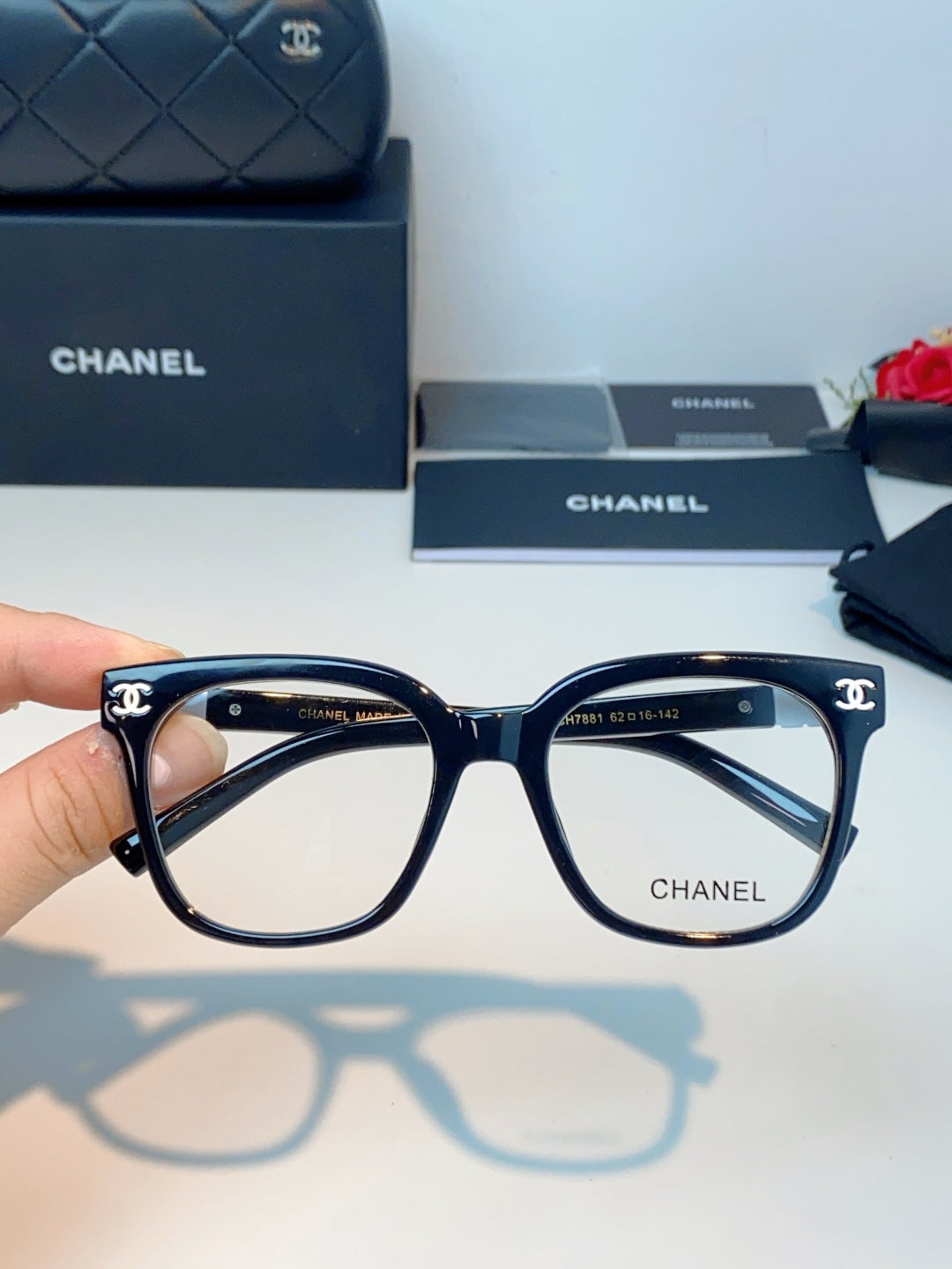 CHANEL 26S SQUARE FRAMES IN ACETATE 399910