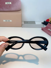 MIUMIU 26S OVAL FRAME IN ACETATE 424530