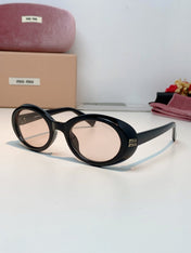 MIUMIU 26S OVAL FRAME IN ACETATE 424530