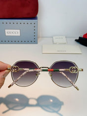 GUCCI 26S POLYGONAL FRAME IN METAL 426443