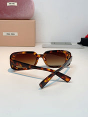 MIUMIU 26S RECTANGULAR FRAME IN ACETATE 426456