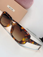MIUMIU 26S RECTANGULAR FRAME IN ACETATE 426456