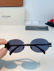 CELINE 26S OVAL FRAME IN METAL 427825