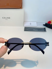 CELINE 26S OVAL FRAME IN METAL 427826