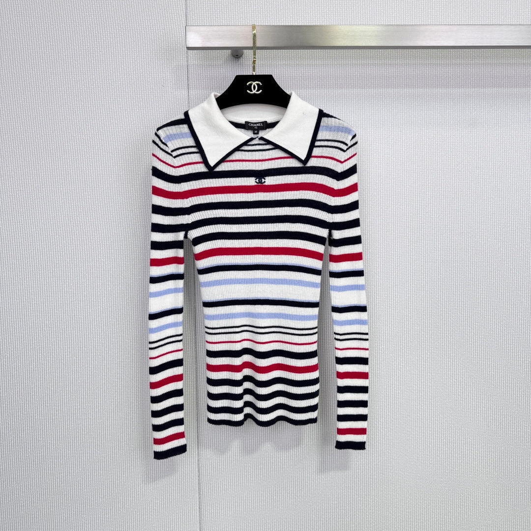 CHANEL 25S COLLARED SWEATER 578