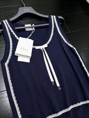 DIOR 26S KNIT SLEEVELESS TOP 1294