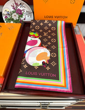 LV 26S SCARF 90 IN SILK 315091