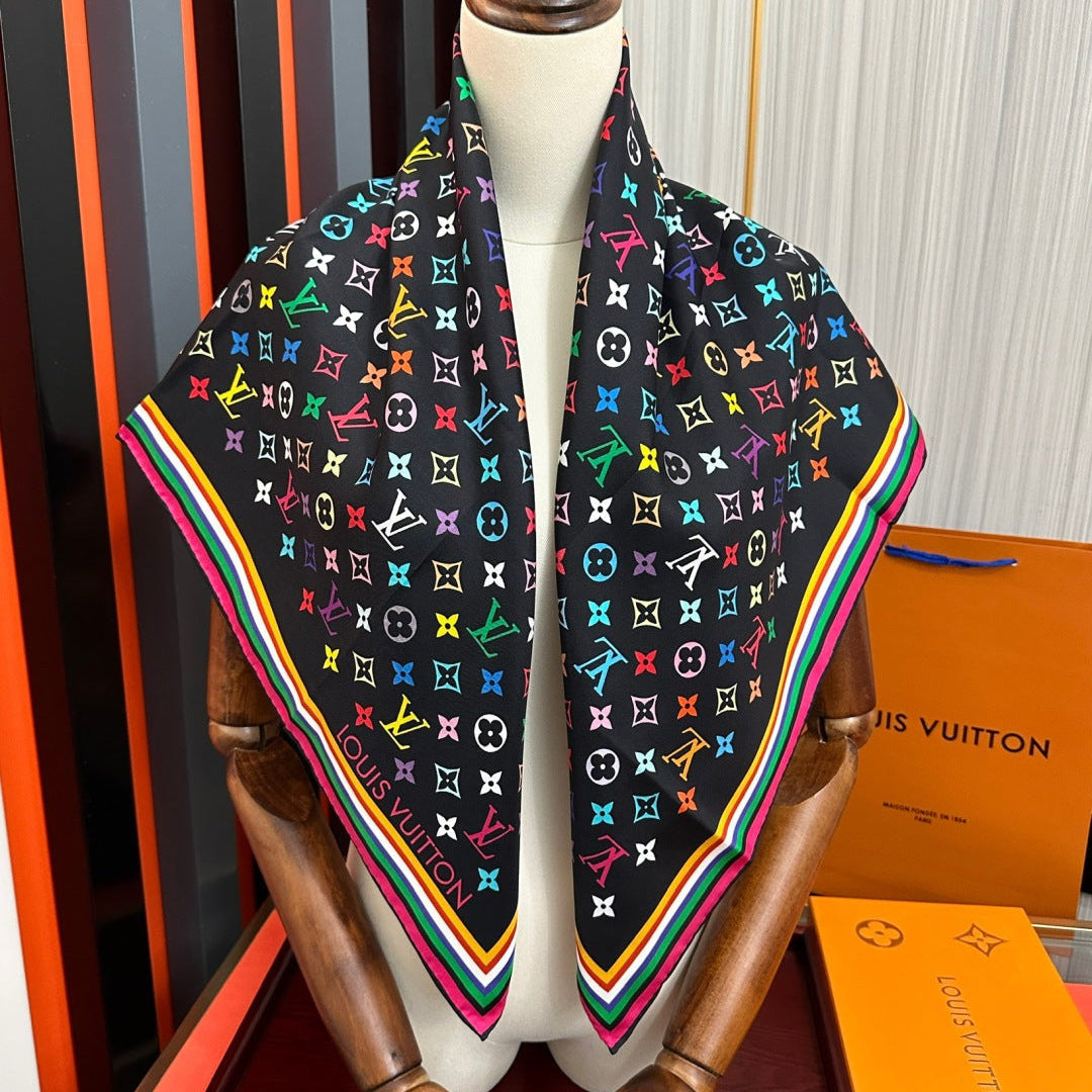 LV 26S SCARF 90 IN SILK 315093