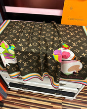 LV 26S SCARF 140 IN CASHMERE AND SILK 319900