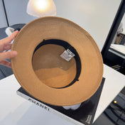 MIUMIU WIDE-BRIM BUCKET HAT WITH BOW STYLE 44