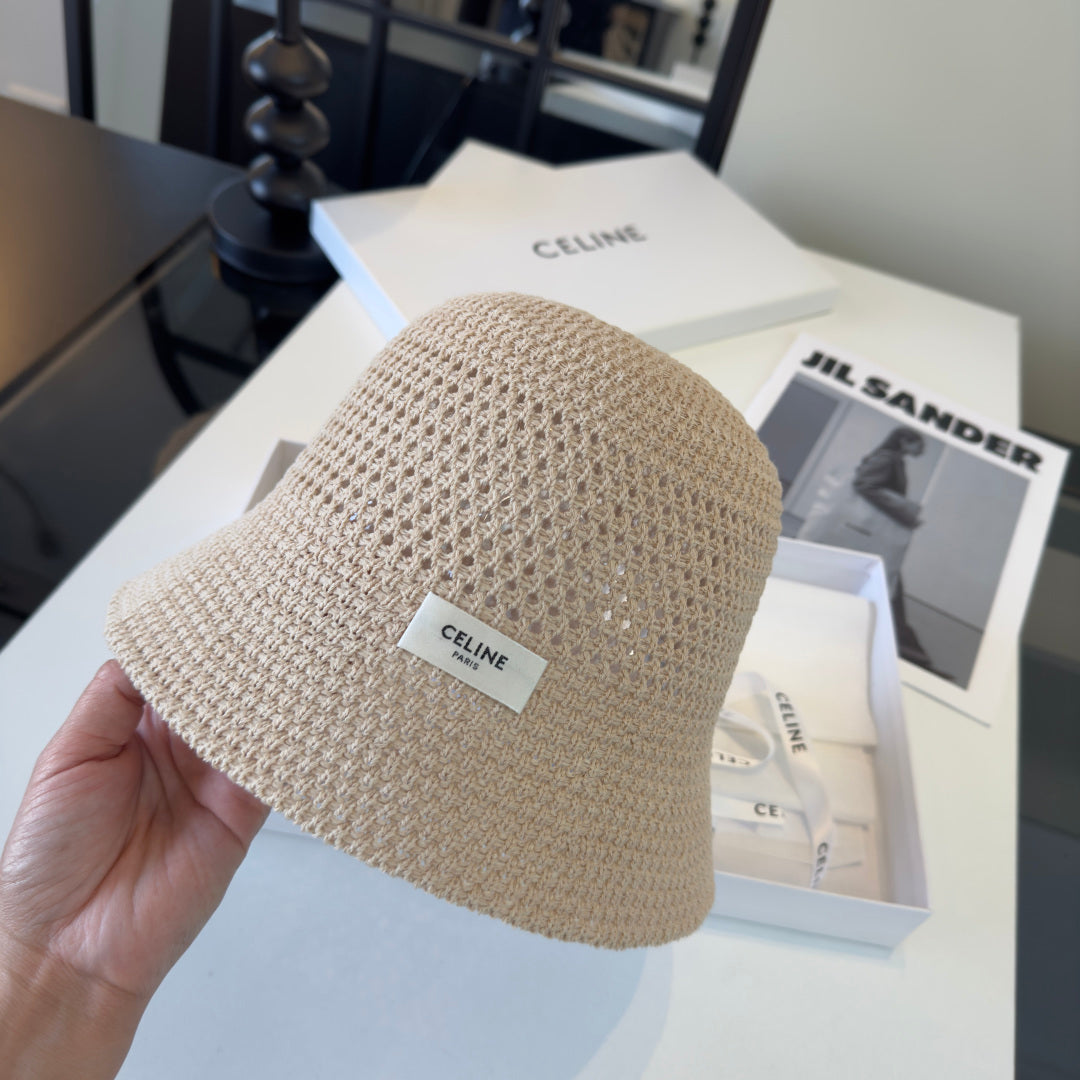 CELINE 26S CROCHET BUCKET HAT STYLE 20