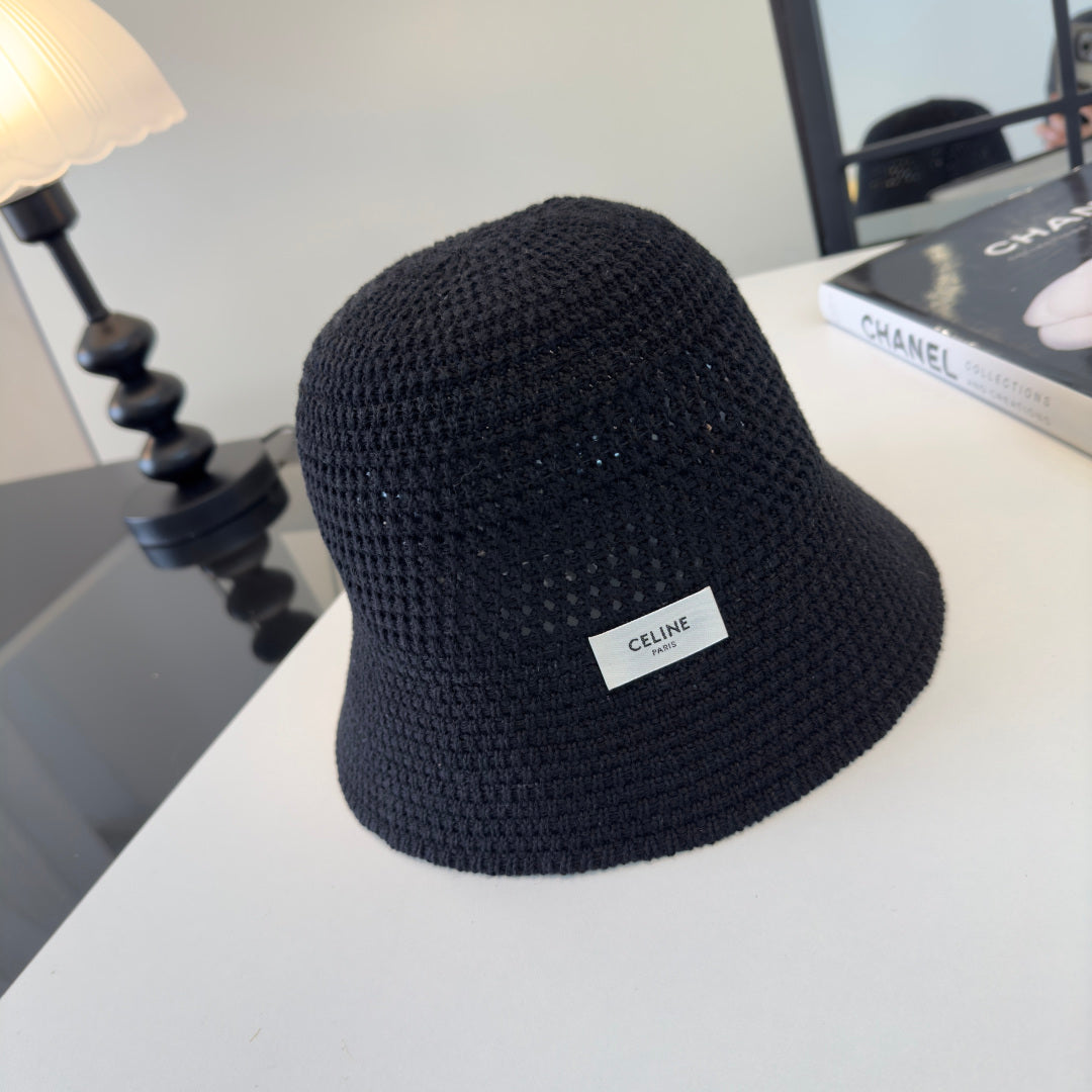 CELINE 26S CROCHET BUCKET HAT STYLE 18