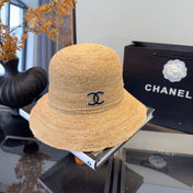 CHANEL 26S RAFFIA BUCKET HAT 335861