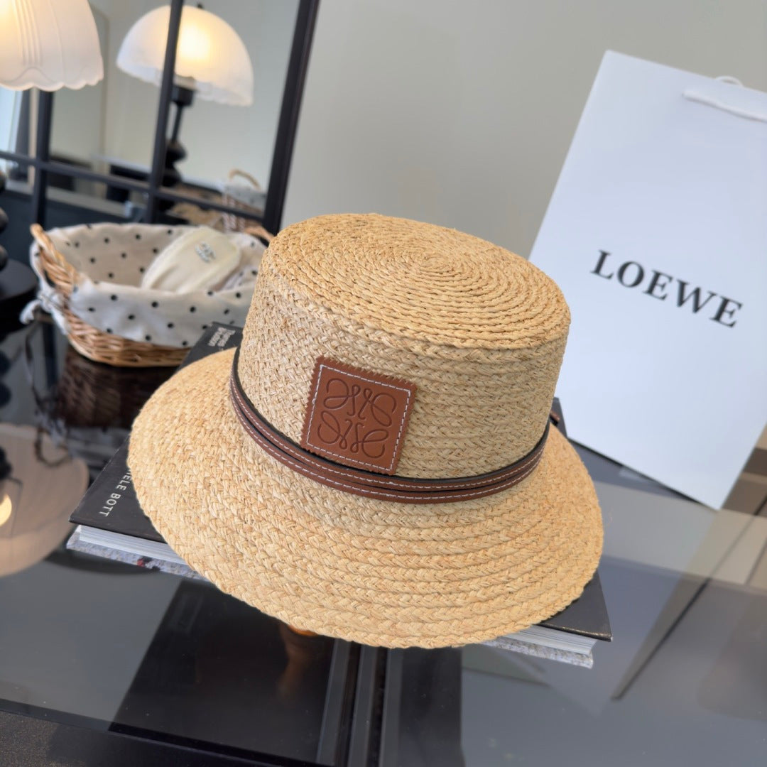LOEWE 26S STRAW BOATER HAT STYLE 005