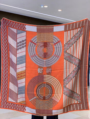HERMES 25S SCARF 140 IN SILK 989535