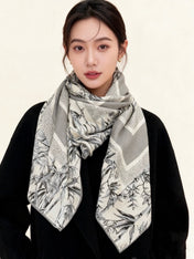 DIOR 26S SCARF 140CM IN CASHMERE SILK 304677