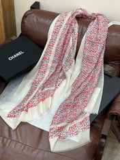 CHANEL 26S SCARF 200 IN CASHMERE AND SILK 306089