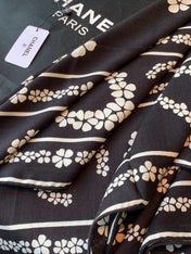 CHANEL 26S SCARF 135 IN CASHMERE AND SILK 309371