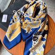 CHANEL 26S SCARF 135 IN CASHMERE AND SILK 309867