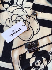 CHANEL 26S SCARF 135 IN CASHMERE AND SILK 309893