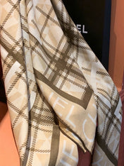 CHANEL 26S SCARF 135 IN CASHMERE AND SILK 309899