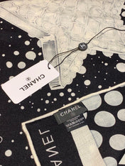 CHANEL 26S SCARF 140 IN SILK 311980