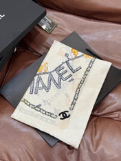 CHANEL 26S SCARF 200 IN SILK 313205