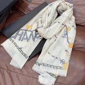 CHANEL 26S SCARF 200 IN SILK 313205