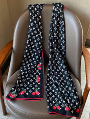 LV 26S SCARF 180 IN CASHMERE AND SILK 315126