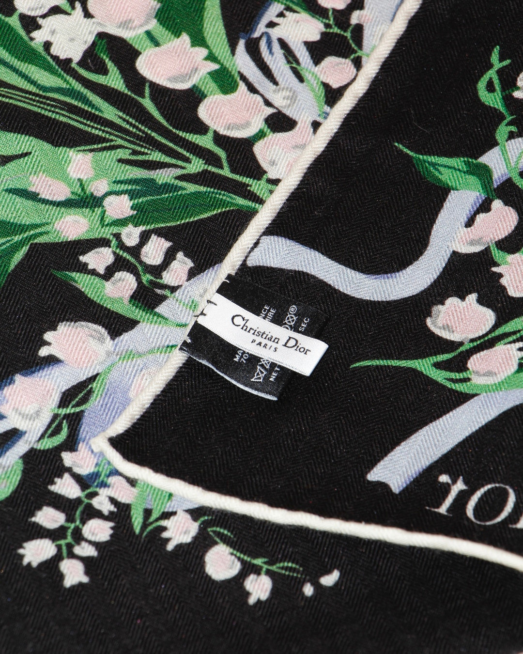 DIOR 26S SCARF 135 IN SILK AND CASHMERE 509322
