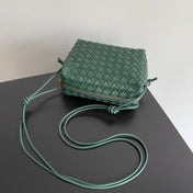 MINI LOOP CAMERA BAG 22 IN DARK GREEN CALFSKIN