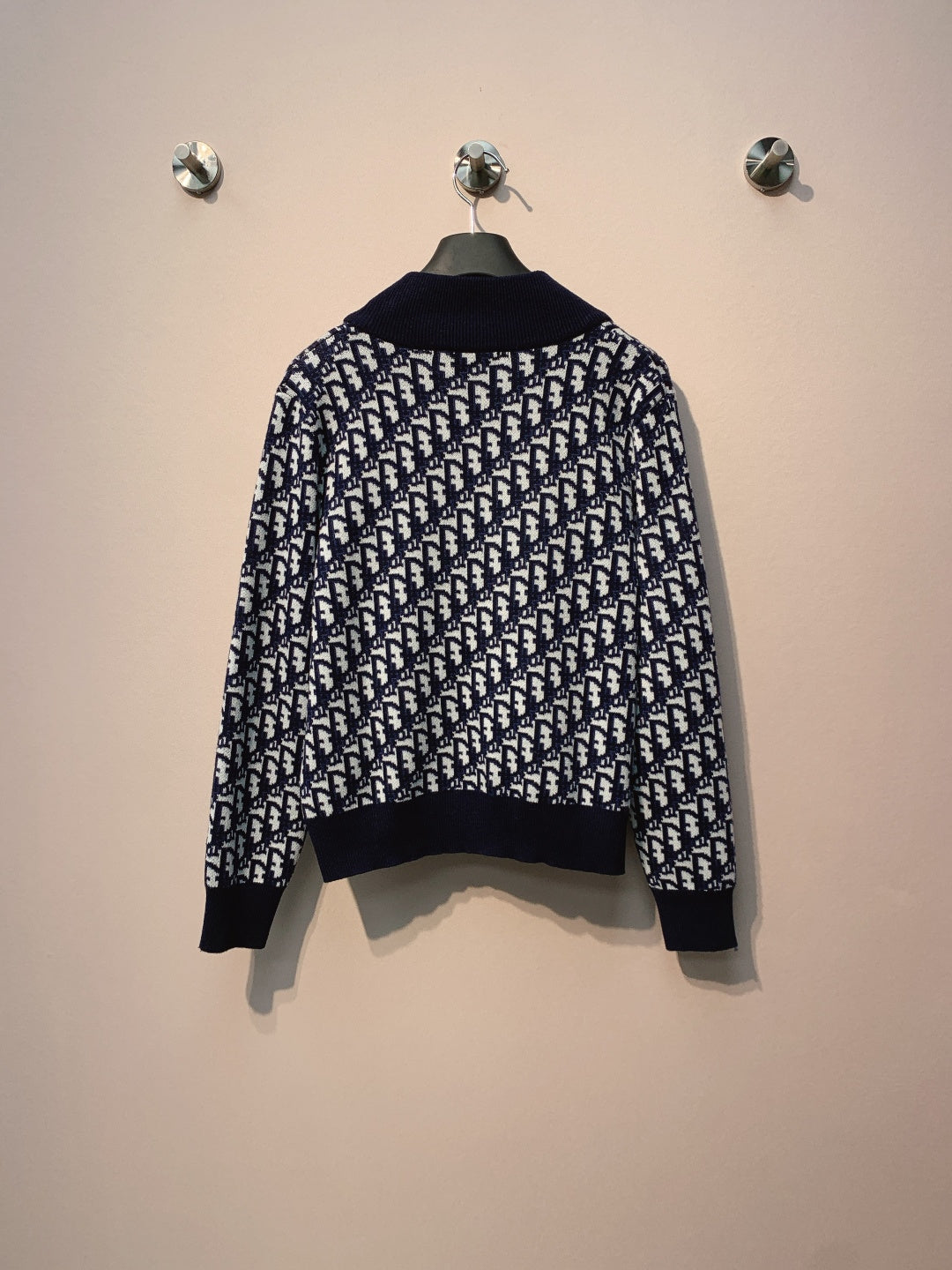 DIOR 25S V-NECK KNIT CARDIGAN 696