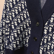 DIOR 25S V-NECK KNIT CARDIGAN 696
