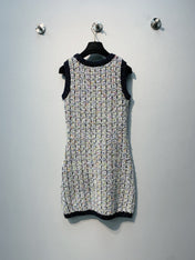 CHANEL 26S SLEEVELESS CREW NECK DRESS 823
