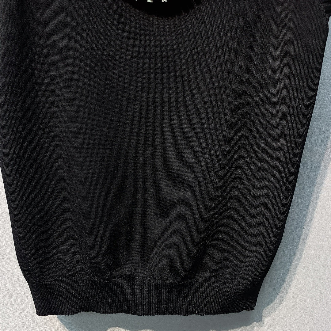 CHANEL 26S LIGHTWEIGHT KNIT TANK TOP STYLE 1075