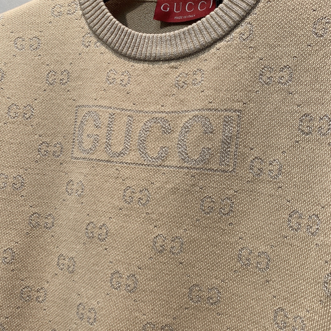 GUCCI 26S SHORT SLEEVE KNIT T-SHIRT 312