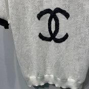 CHANEL 26S SHORT SLEEVE KNIT POLO STYLE 1247