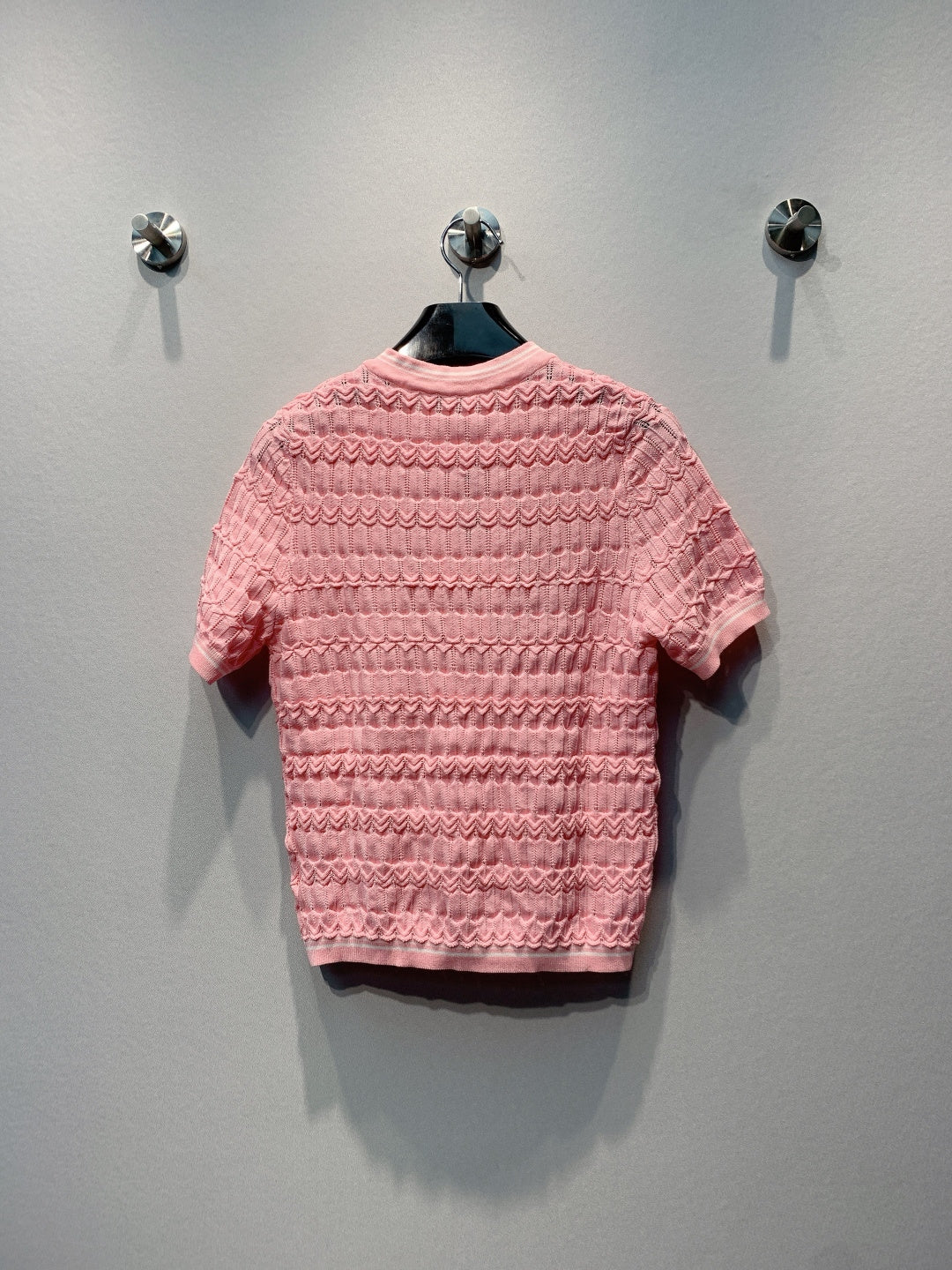 CHANEL 26S SHORT-SLEEVE KNIT TOP 1461