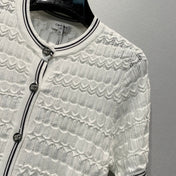CHANEL 26S SHORT-SLEEVE KNIT TOP 1460