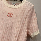 CHANEL 26S SHORT-SLEEVE KNIT TOP 1457
