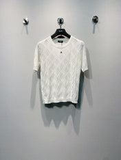 CHANEL 26S SHORT-SLEEVE KNIT TOP 1389