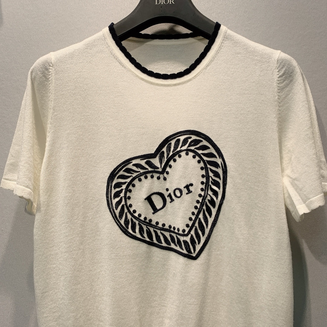 DIOR 26S SHORT-SLEEVE CREWNECK T-SHIRT 1340