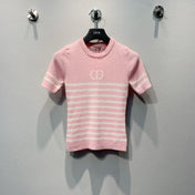 DIOR 26S SHORT-SLEEVE KNIT TOP 1362