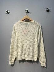 MIUMIU 26S POLKA DOT KNITTED CARDIGAN 1252