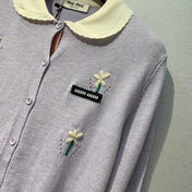 MIUMIU 26S KNIT CARDIGAN 1410