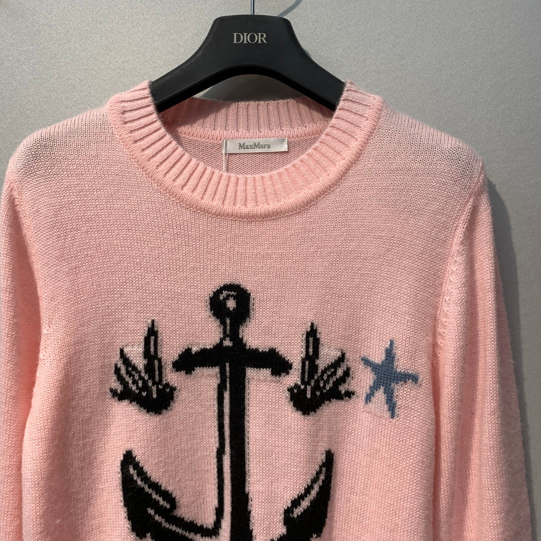 MAXMARA 26S CREW-NECK KNIT SWEATER 242