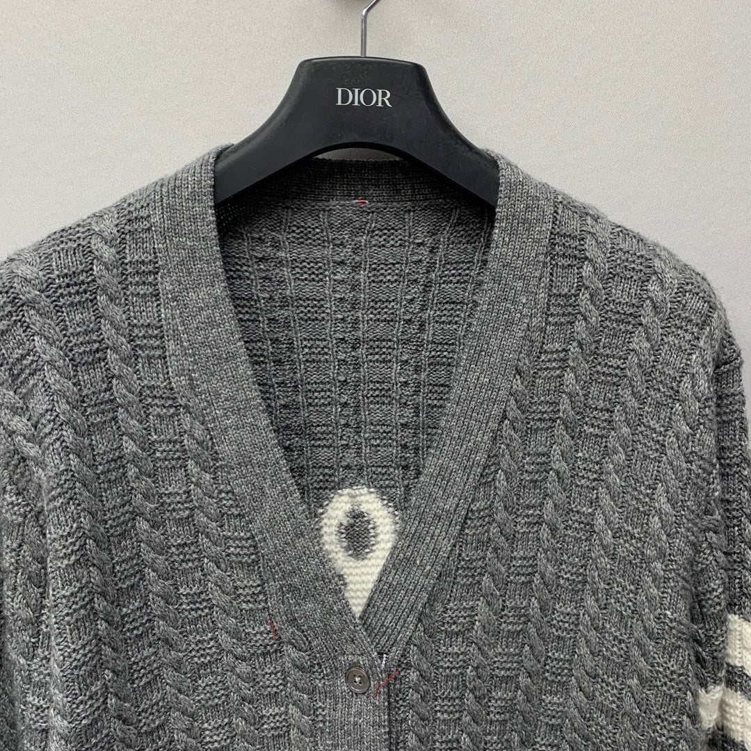 THOM 26S V-NECK KNIT CARDIGAN 283