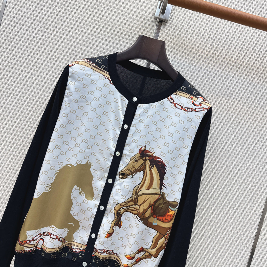 HERMES 26S KNIT CARDIGAN 747
