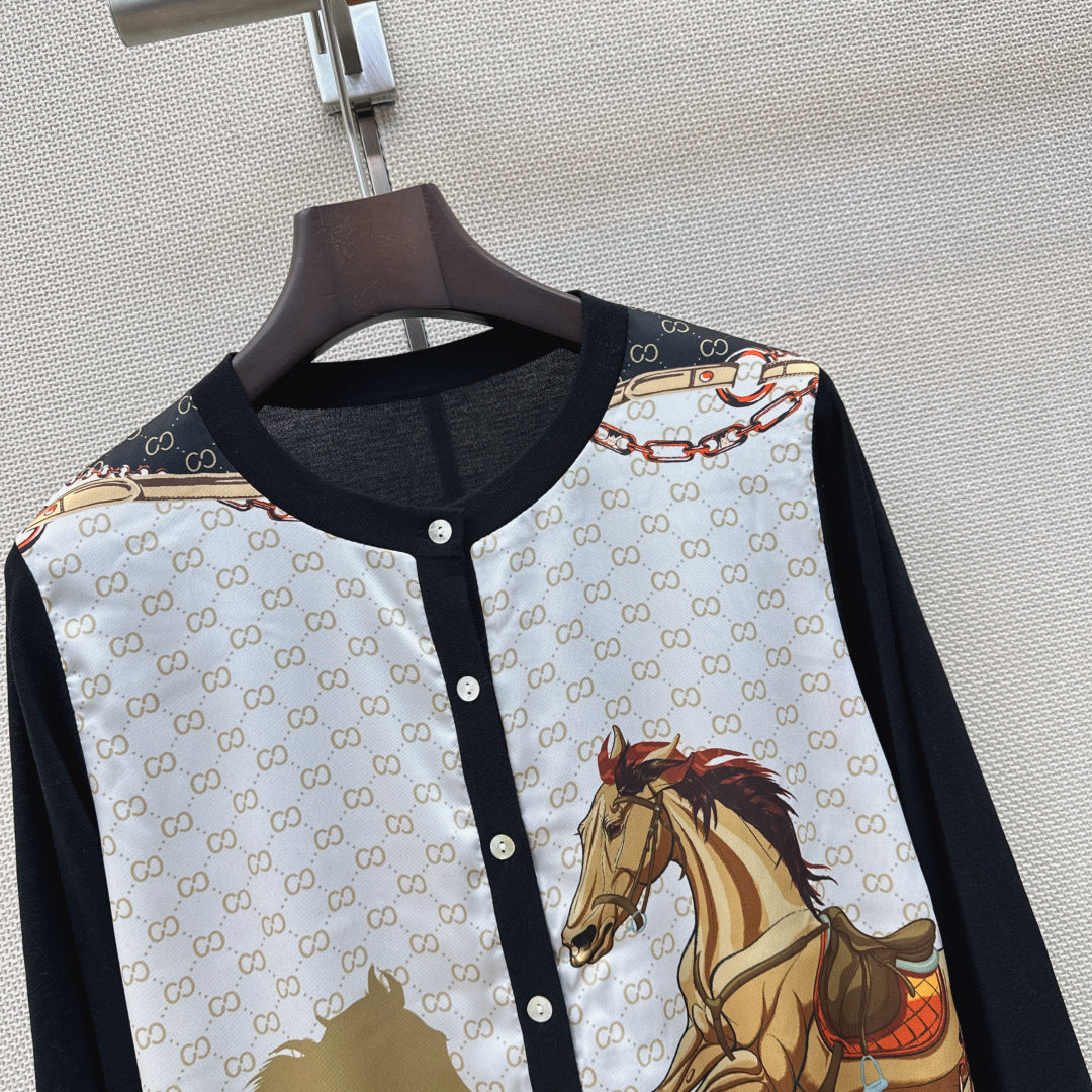 HERMES 26S KNIT CARDIGAN 747